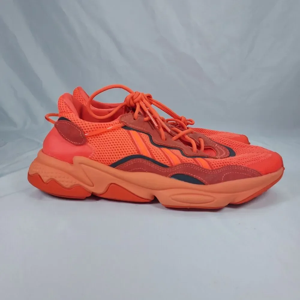 Adidas Ozweego Men’s 11.5 Orange Chunky Athletic Running Lifestyle Shoes